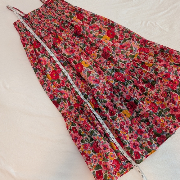 NWT Natural Life Convertible Maxi Skirt Dress Floral Tiered Garden Sz S - Picture 7 of 14